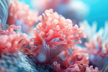 Fotobehang coral reef in the sea © Natalia