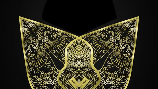 gunungan wayang kulit animasi