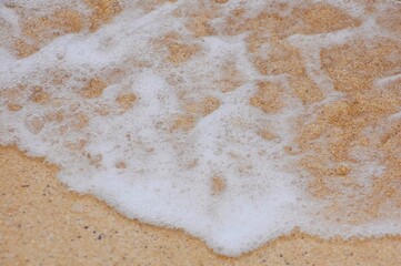 波と泡