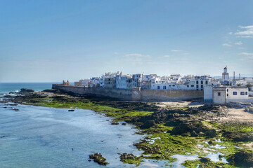 Panoramic view of Essaouira, Morocco