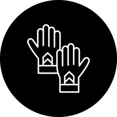 Obraz premium Gloves Icon