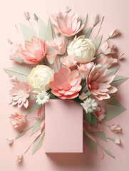 Perfect wedding stationary, greetings, spring, background.