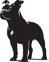 Bull Dog Silhouette
