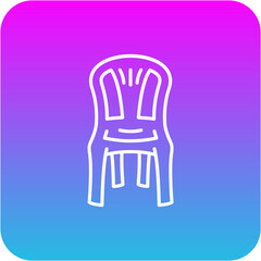 Plastic Chair Icon