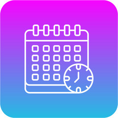 Fototapeta premium Schedule Icon