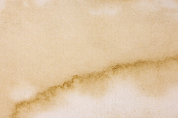 Old stained paper with stains