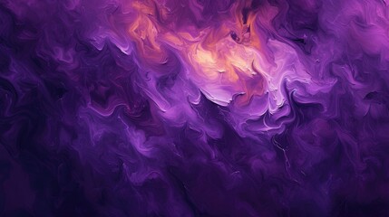 Fototapeta premium Purple gradient fire painted texture, abstract purple fire and smoke background design