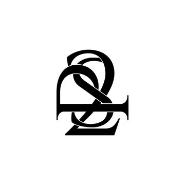 sp2 typography letter monogram logo design