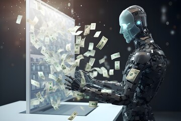 robot make money