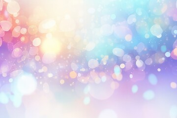 Obraz premium Abstract Banner Pink golden particles sparkling crystal balloons on pink bokeh background . Minimal love femininity concept. Valentine's Day or wedding party decoration backdrop wallpaper cope space