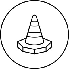 Traffic Cone Icon