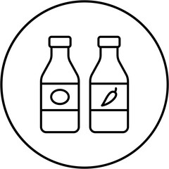 Sauce Bottle Icon
