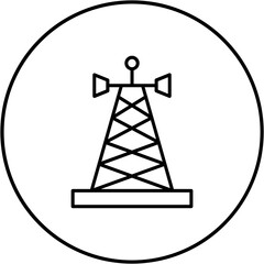 Radio Antenna Icon