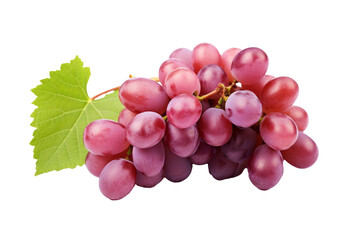 Fototapeta premium Fresh Grapes Cluster Isolated - High-Quality PNG Image with Transparent Background