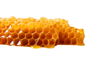 Seamless Honeycomb Pattern PNG - Transparent Background Illustration