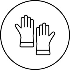 Cleaning Gloves Icon