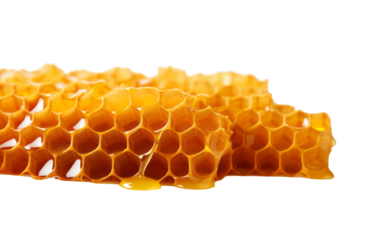 Seamless Honeycomb Pattern PNG - Transparent Background Illustration
