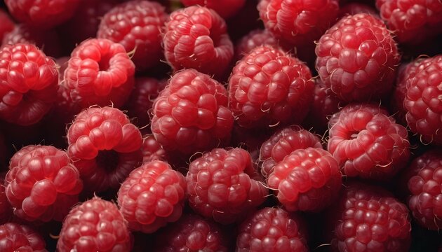 
Pattern image of a raspberry. healthy eating. food and cooking