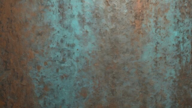 image of blue metal patern texture with rust and wear, design and decor