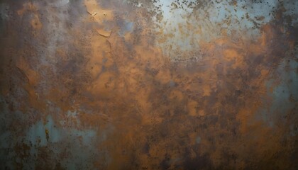 image of blue metal patern texture with rust and wear, design and decor