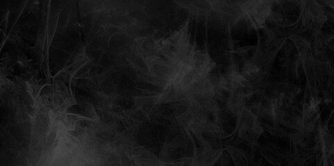 Steam explosion white smoke or fog isolated on black background. Realistic fog and mist effect vintage grunge texture and dark gray charcoal color steam. Lens flare soft abstract design element