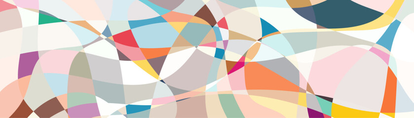 Fototapeta premium abstract background with lines and shapes