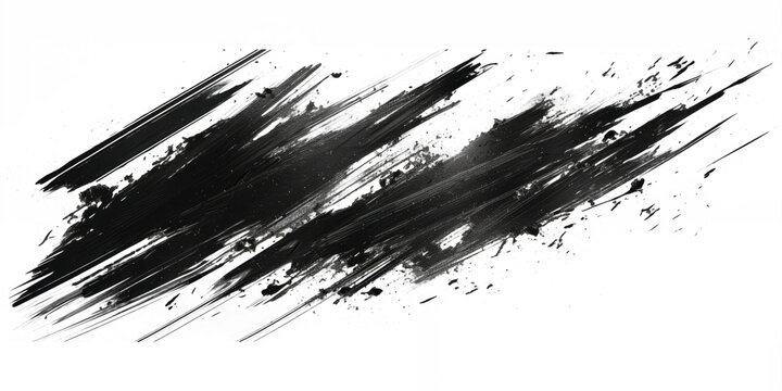 distressed brush strokes arranged in a chaotic and scribbled pattern, exuding energy and movement.