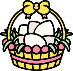 easter egg basket