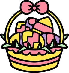easter egg basket