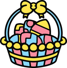 easter egg basket