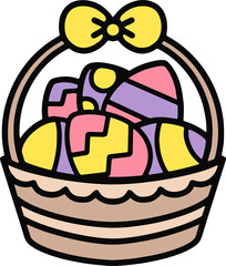 easter egg basket