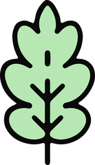 Obraz premium leaf cartoon