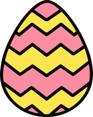 colorful easter egg