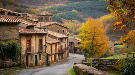 Village of Berroeta, Navarre.