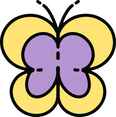 Fototapeta premium cute butterfly