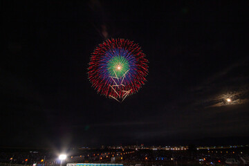 日本の芸術花火