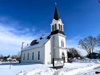 This old country church has served four generations of some families