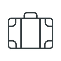 Luggage icon vector design template