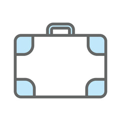 Luggage icon vector design template