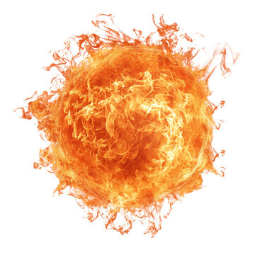 fire ball PNG transparent background 