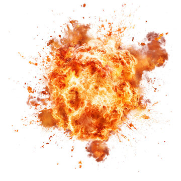 fire explotion PNG transparent background 
