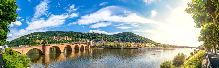Blick auf das Heidelberg, Schloss, Deutschland 