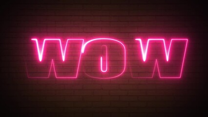 Hand drawn cloud speech bubble element with text, Wow fluid text with dynamic curved lines made of blended colorful circles. Vector illustration. - Powered by Adobe