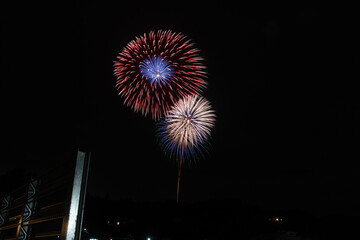 花火のある風景
