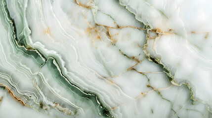 Obraz na płótnie Canvas Green marble pattern texture abstract background texture surface of marble stone from nature