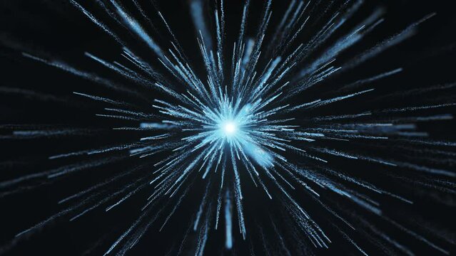 Explosion Particle Cinematic Loop Background
