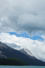 clouds over the lake - canada 