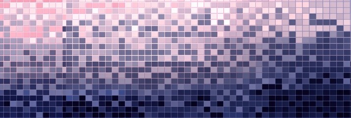 A and Navy Blue pixel pattern artwork, light magenta and dark gray, grid 
