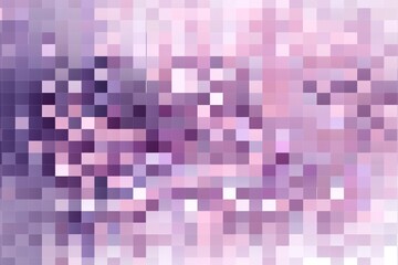 Purple pixel pattern artwork, light magenta and dark gray, grid