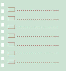 Obraz premium Cute Doodle Journal